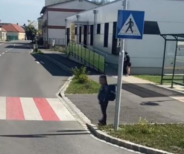 Vozač stao da propusti DETE na pešačkom, pa doživeo šok kada je saznao zašto STOJI u mestu (VIDEO)