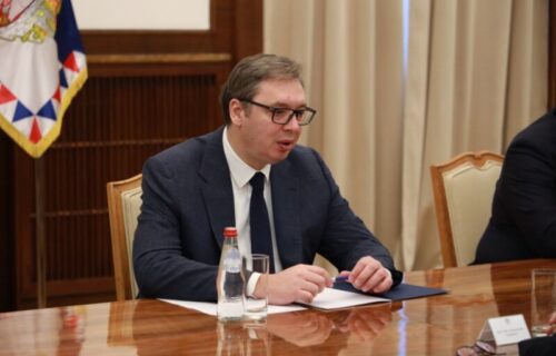 Vučić se sastao sa šefom Delegacije EU: Ključni razgovori sa Žiofreom uoči samita u Pragu (FOTO)