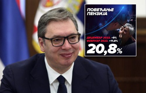 Srbija nezaustavljivo ide NAPRED: Predsednik Vučić podelio informacije o POVEĆANJU PENZIJA