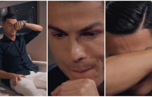 Dirljive scene: Ronaldo plakao kao malo dete zbog potresnog snimka! (VIDEO)