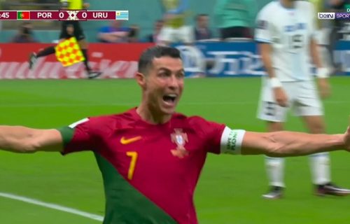 Kristijano hteo da "ukrade" gol: Ronaldo proslavio pogodak koji nije postigao (VIDEO)