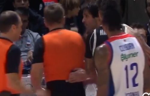 Teodosić napravio haos na utakmici: Dobio isključenje, pa nasrnuo na sudiju! (VIDEO)