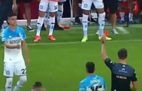 Meč u Argentini prekinut par minuta pre kraja: Osveta Rasinga Boki, ali svet ovo nikad nije video (VIDEO)