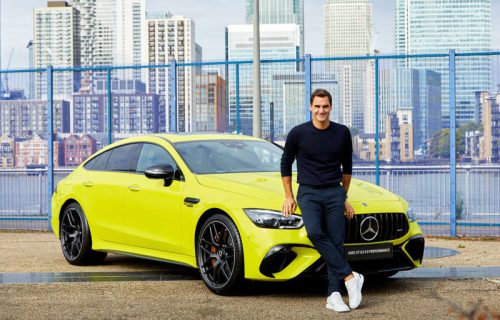Federer i Mercedes predstavili opaku mašinu: Ovaj AMG GT 63 ide pravo na aukciju (VIDEO)