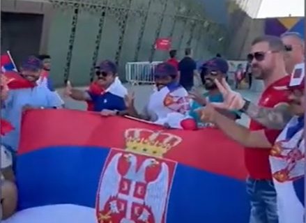 Objektiv u Kataru: Srbi i Pakistanci napravili feštu ispred stadiona Al Džanub! (VIDEO)