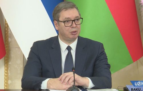 Predsednik Vučić iz Bakua poručio: Ne postoji način da okrenete Srbiju protiv Azerbejdžana ili obrnuto