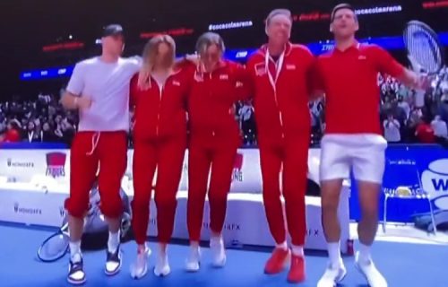 Srpsko kolo usred Dubaija: Novak oduševio publiku nakon pobede nad Ofnerom! (VIDEO)