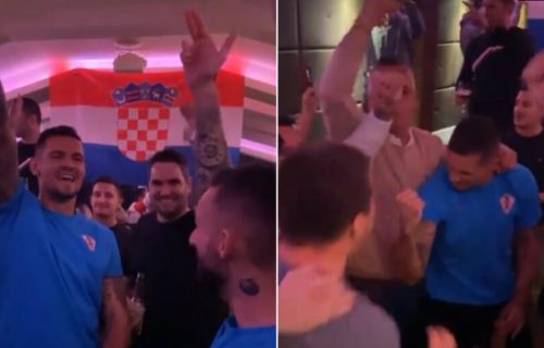 Bruka i sramota: Hrvatski fudbaleri se veselili uz ustaške pesme (VIDEO)