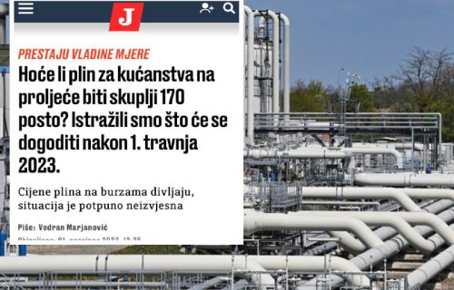 Hrvatski mediji PANIČNO najavljuju katastrofu za domaćinstva: Gas od 2023. skuplji za 170?!