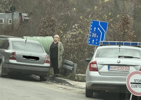 POTRESAN PRIZOR: Supruga Dejana Pantića očajna i zabrinuta nakon hapšenja muža (FOTO)