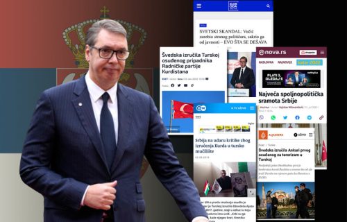 LICEMERI! Tajkunski i strani mediji Vučića RAZAPINJALI, a Švedsku za istu stvar ne kritikuju