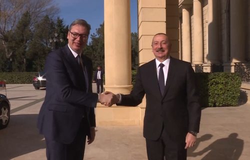 "Moramo da se RAZVIJAMO, da guramo naše zemlje napred": Vučić objavio snimak posete Azerbejdžanu (VIDEO)