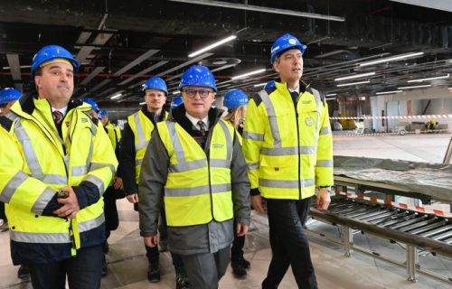 Vesić: Ove godine šest miliona putnika, prestižemo 2019. godinu, novi terminal u funkciji do leta (FOTO)
