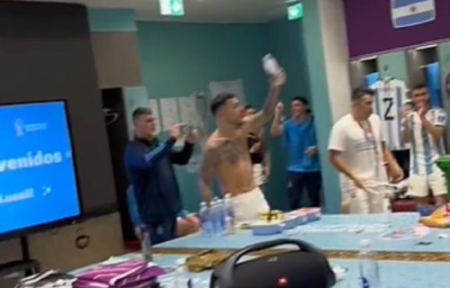Argentinci Hrvatima "zarili nož u srce": Ova urnebesna scena iz svlačionice to i dokazuje (VIDEO)