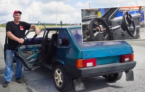 Rusko čudo sa četiri volana: Pogledajte NAJLUĐU prepravku Lade ikada (VIDEO)