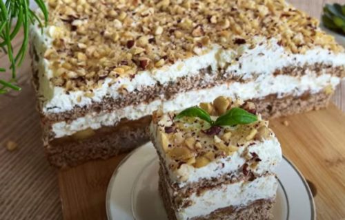 Bolja od svakog kolača: Super brza torta sa jabukama i orasima (RECEPT+VIDEO)