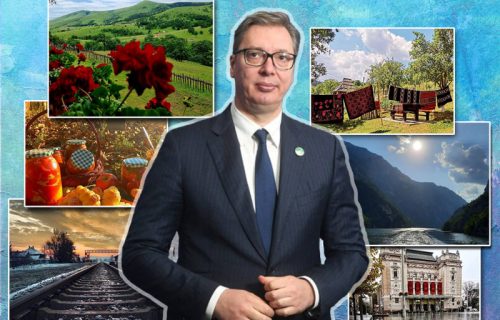 Neka živi naša lepa, PRELEPA SRBIJA: Pogledajte kako je izgledalo virtuelno putovanje sa Vučićem (FOTO)