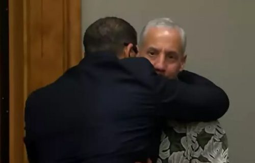 Snimak koji tera suze na oči: Sudija mu posle 20 godina iza rešetaka rekao da NIJE UBIO Danu (VIDEO)