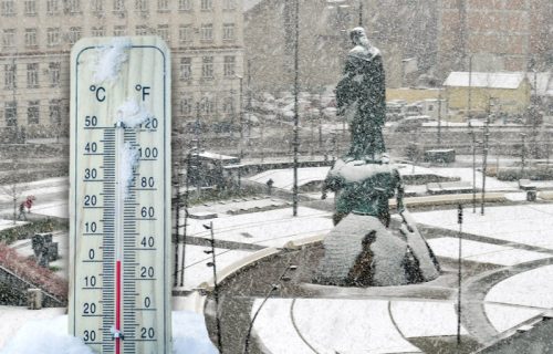 U narednih sedam dana pašće do 15 cm snega: Evo šta nas čeka do prvog februara