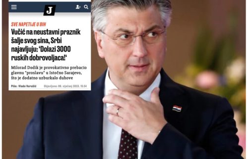 Plenković se pridružio kampanji LINČA nad Vučićevim sinom: Preko svojih medija širi GNUSNE LAŽI o Danilu!