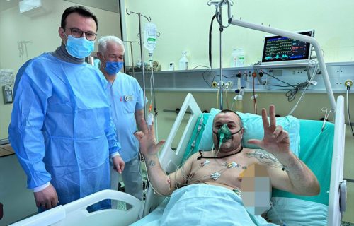 "Primio je metak samo zato što je SRBIN": Petković obišao Miljana kog su ranili albanski teroristi (FOTO)