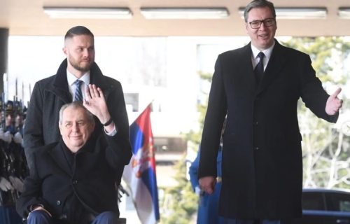 "ISTORIJSKI I POSEBAN susret, zahvalio sam na iskrenoj podršci": Vučić nakon razgovora sa Zemanom (FOTO)