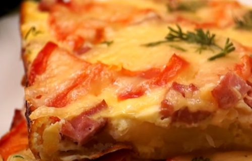 Jelo koje se najbrže i najlakše sprema: Lažna pica pita od krompira (RECEPT+VIDEO)