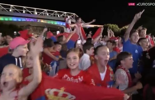 Žurka, žurka! Srbi napravili feštu u Melburnu posle Noletovog plasmana u finale! (VIDEO)