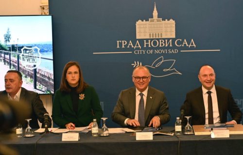 Vesić: Novi Sad je JEDINI GRAD u Evropi u kojem se grade tri mosta (FOTO)