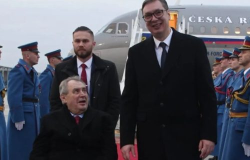Vučić domaćin predsedniku Češke: Posebna mi je čast da dočekam jednog iskrenog prijatelja Srbije (FOTO)