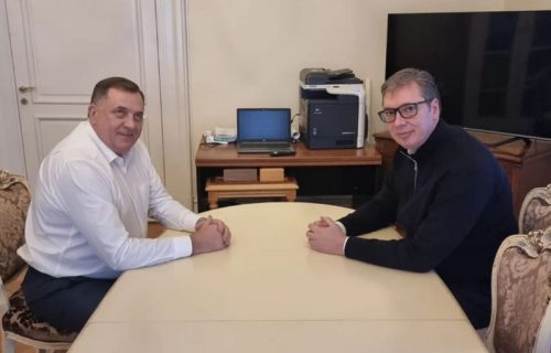 "Sav podvarak smo pojeli": Vučić se sastao sa Dodikom, pa objavio fotografiju i našalio se (FOTO)
