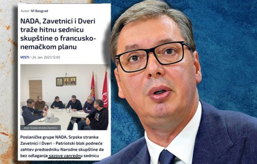 Bošku, Milici i Milošu nije bila dovoljna JEDNA LEKCIJA u parlamentu od Vučića, već sada traže JOŠ