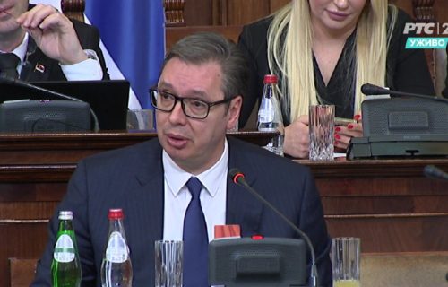 Vučić poručio Aleksiću: Prištinski mediji nisu mislili na mog vuka sa šolje kad su napisali "Hvala, Vuče"