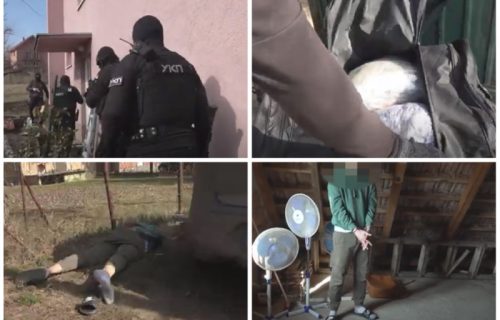 Pogledajte AKCIJU srpske policije: Specijalci "uleteli" u kuću, a evo šta su pronašli na tavanu (VIDEO)