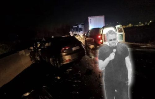 FOTOGRAFIJE sa mesta nesreće u kojoj je poginuo Mladen Vidović: Auto SMRSKAN, povređena još jedna osoba