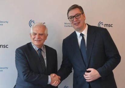 Vučić sa Boreljom: Priprema za nastavak dijaloga, Srbiji snažno zamereno neuvođenje sankcija Rusiji