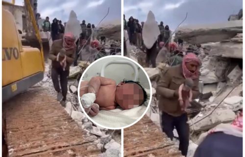 Napokon u roditeljskom zagrljaju i toplom domu: USVOJENA BEBA pronađena ispod ruševina u Siriji