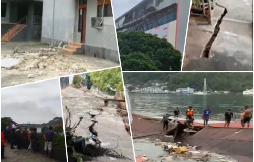 Šta se dešava?! Jak zemljotres pogodio Indoneziju: Panika među ljudima, ima MRTVIH (FOTO+VIDEO)