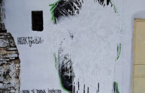 Kurtijeva policija oslobodila HULIGANE koji su uništili mural Novaka Đokovića