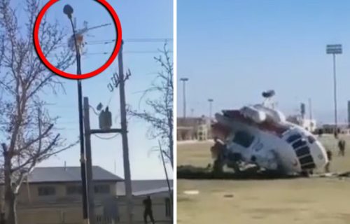 Srušio se helikopter sa iranskim ministrom:  U nesreći ima poginulih, zabeležen TRENUTAK PADA (VIDEO)