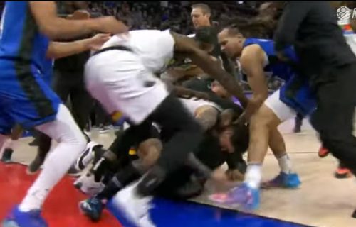Neviđena tuča u NBA! Pesnice letele na sve strane, a ovo je razlog (VIDEO)