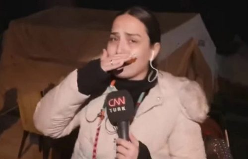 "Tlo nam je izmicalo": Novinarka se RASPLAKALA u programu nakon POTRESA koji je pogodio Tursku (VIDEO)