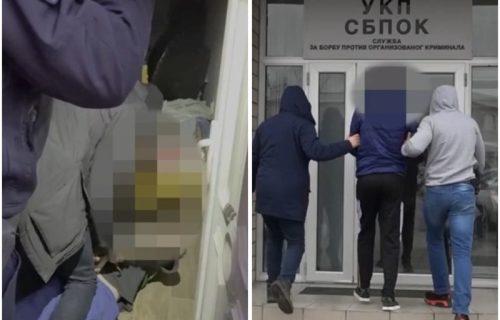 Pogledajte SNIMAK: Ovako policija privodi uhapšene u akciji "Armagedon" (VIDEO)