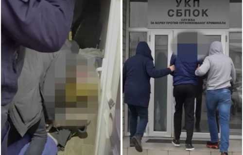 Pogledajte SNIMAK: Ovako policija privodi uhapšene u akciji "Armagedon" (VIDEO)