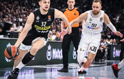 TVITER KLJUČA, PLJUŠTE KOMENTARI: Partizan čestitao Realu osvajanje Evrolige, "GROBARI" POBESNELI! (FOTO)