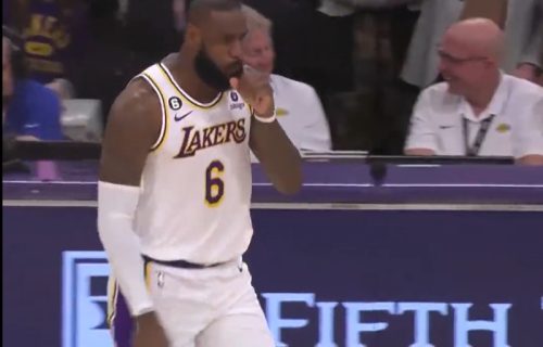 Podatak za nevericu: Lebron ušao sa klupe drugi put u karijeri, prethodno je bio zamena Saši Pavloviću