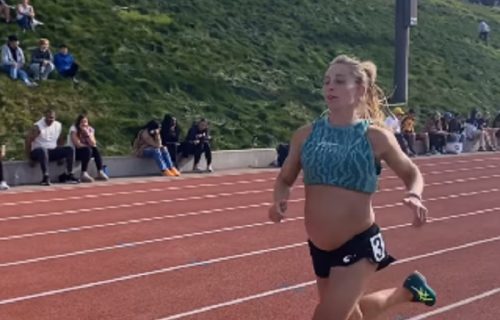 Podvig kakav sport ne pamti: Atletičarka u devetom mesecu trudnoće oborila sopstveni rekord! (VIDEO)
