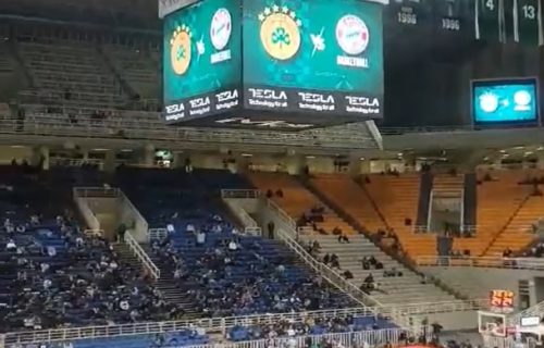 Navijači Panatinaikosa bojkotuju klub: OAKA oborila negativan rekord po broju gledalaca (VIDEO)