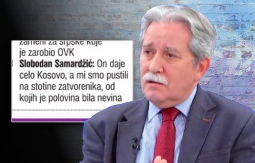 Slobodan Samardžić: Dobro je što smo pustili na slobodu Kurtija, on je bio NEVINA žrtva Miloševića