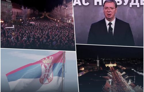 "Da se jedinstveno borimo za našu Srbiju": Predsednik Vučić poslao SNAŽNU PORUKU građanima (VIDEO)